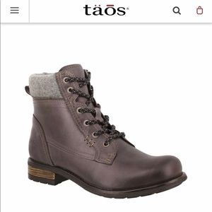 NWT & box! Charcoal Tao’s Combat Boots
